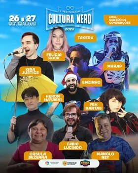 Imagem do Festival da Cultura Nerd 2026