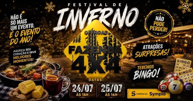 Imagem do FESTIVAL DE INVERNO FAZENDA 4X4