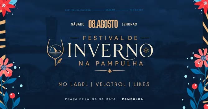Imagem do FESTIVAL DE INVERNO NA PAMPULHA - PRAÇA GERALDA DA MATA