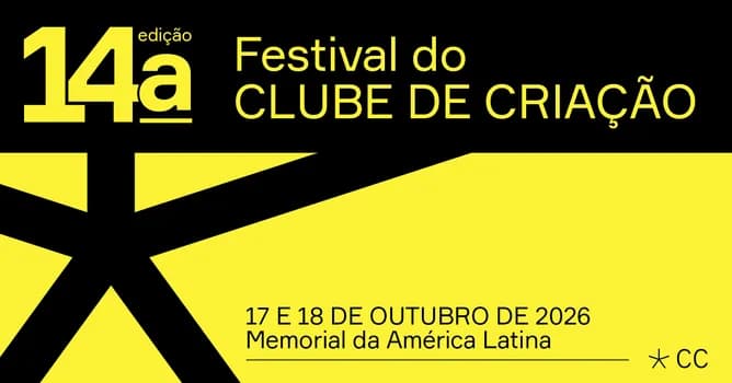 Imagem do Festival do Clube de Criação 2026