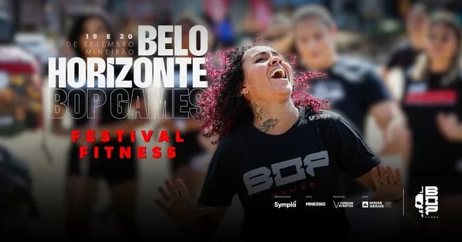Imagem do FESTIVAL FITNESS - BOP GAMES BELO HORIZONTE 2026