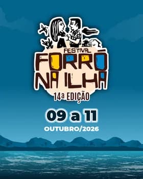 Festival Forró na Ilha 14ª Edição - Outubro 2026 em Ilhabela