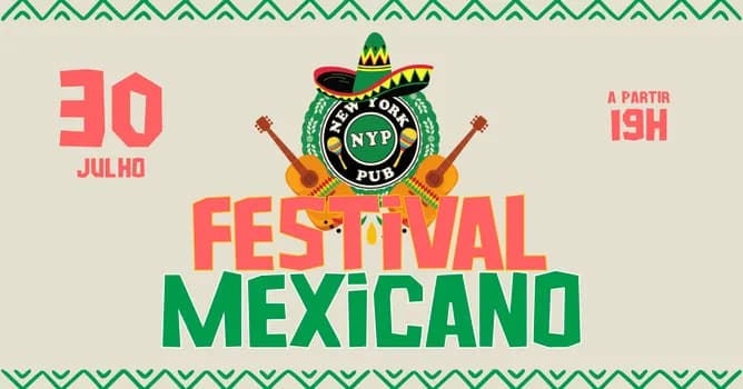 Imagem do Festival Mexicano - New York Pub
