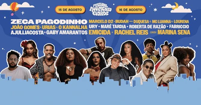 Imagem do Festival Movimento Cidade