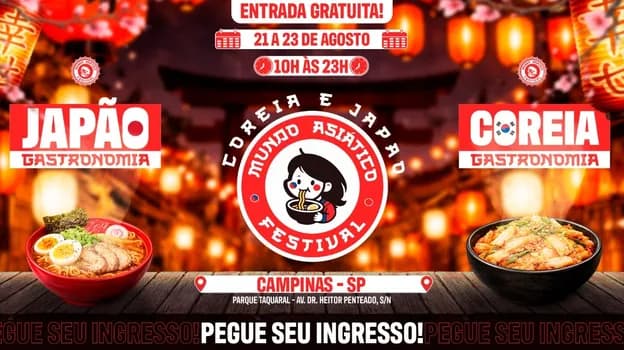 Imagem do Festival Mundo Asiático - Campinas - SP