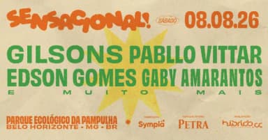 FESTIVAL SENSACIONAL! 2026 em Belo Horizonte