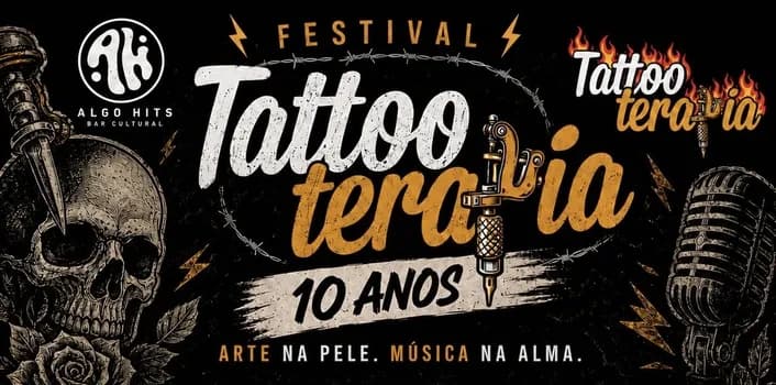 Imagem do FESTIVAL TATTOOTERAPIA - 10 ANOS