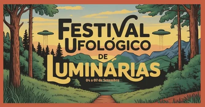Imagem do Festival Ufológico de Luminárias