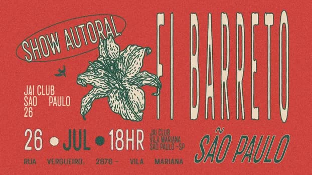 Imagem do Fi Barreto: Voz e Violões - SP