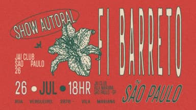 Fi Barreto: Voz e Violões - SP em São Paulo