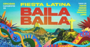 Fiesta Latina Baila Baila |Baile de Reggaeton | Copacabana | 20 de Julio em Rio de Janeiro