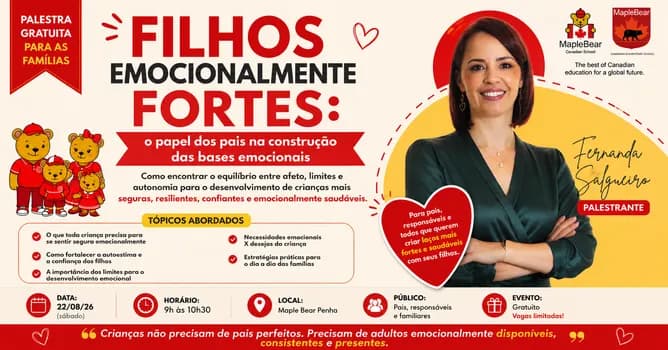 Imagem do Filhos Emocionalmente Fortes: O papel dos pais na construção das bases emocionais