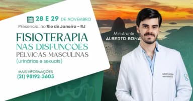 Fisioterapia nas disfunções pélvicas masculinas (urinárias e sexuais) - Rio de Janeiro 2026 em Rio de Janeiro
