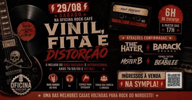 Imagem do Fita, Vinil e Distoção - Rock Clássico em RECIFE