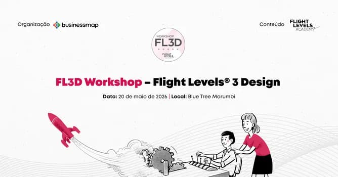 Imagem do FL3D Workshop - Flight Levels® 3 Design (com Klaus Leopold)