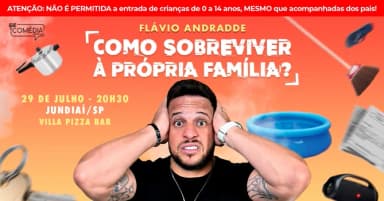 FLÁVIO ANDRADDE em JUNDIAÍ - Stand up Comedy em Jundiaí