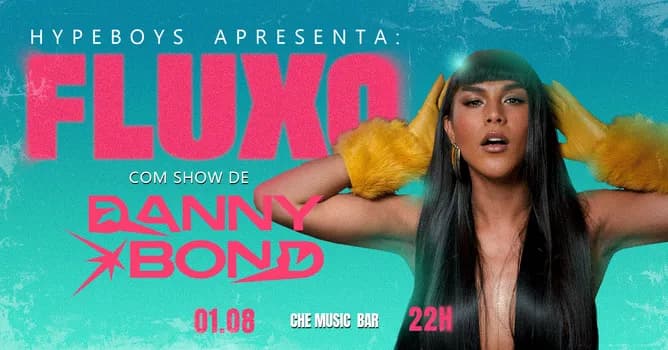 Imagem do FLUXO COM DANNY BOND | POP, FUNK, HYPERPOP E SHOW AO VIVO