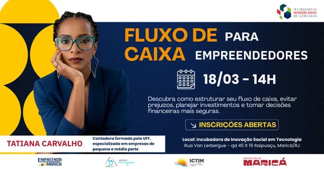 Imagem do Fluxo de Caixa para Empreendedores - Empreenda Maricá