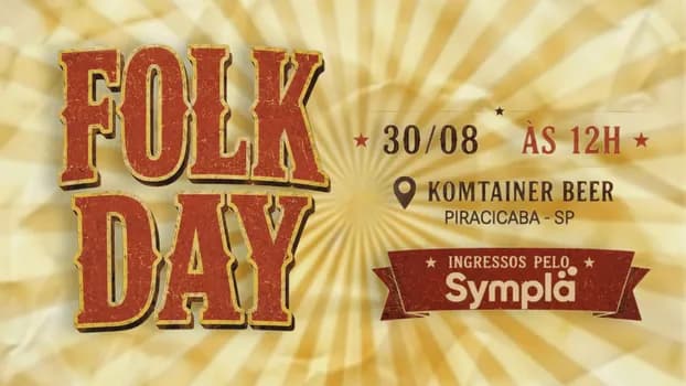 Imagem do FOLK DAY 2ª edição