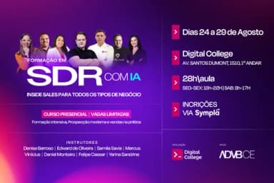 Formação SDR + IA em Fortaleza