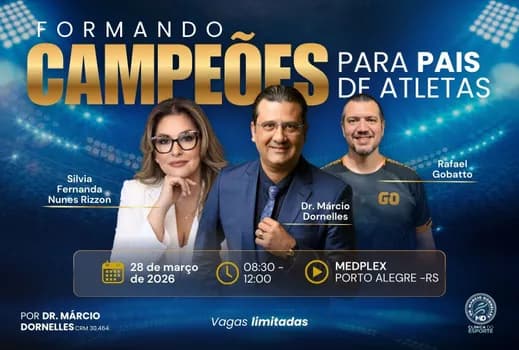Imagem do FORMANDO CAMPEÕES! PAIS DE ATLETAS, preparem-se esse curso é para você!