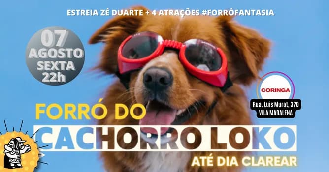 Imagem do Forró do Cachorro Loko #ForroFantasia | Forró do Provolone