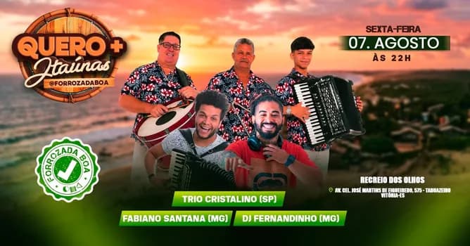 Imagem do Forrozada Boa - Quero + Itaúnas