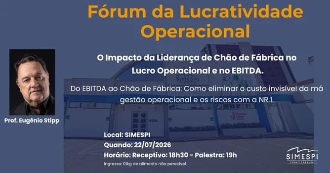 Imagem do FORUM DA LUCRATIVIDADE OPERACIONAL