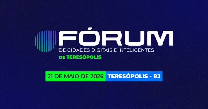 Imagem do Fórum de Cidades Digitais e Inteligentes de Teresópolis