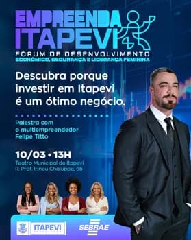 Imagem do Fórum - Desenvolvimento Econômico, Segurança e Liderança Feminina de Itapevi 2026