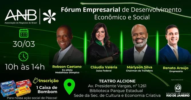 Imagem do Fórum Empresarial de Desenvolvimento Econômico e Social