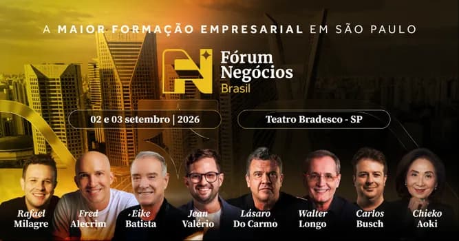 Imagem do Fórum Negócios Brasil 2026