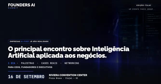Imagem do Founders AI Summit | Empresas AI-First