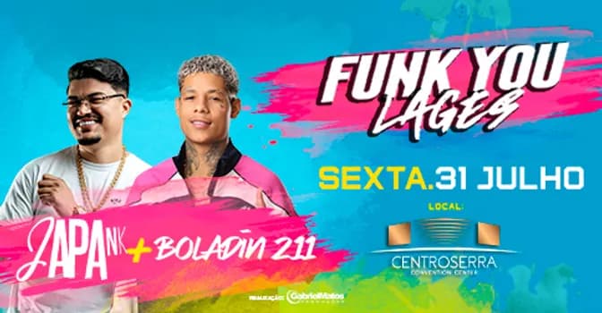 Imagem do FUNK YOU LAGES / Japa NK + Boladin 211