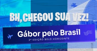Gábor pelo Brasil - 2ª Edição Belo Horizonte/MG em Belo Horizonte