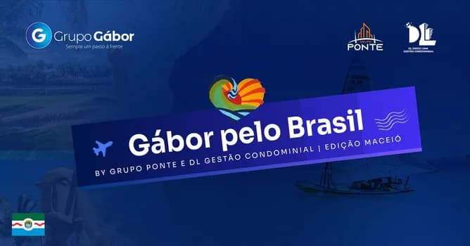 Imagem do Gábor pelo Brasil by Ponte Gestão e DL Gestão - 1ª Edição Máceio