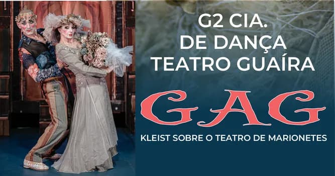 Imagem do GAG Uma livre adaptação de Heinrich Von Kleist sobre o Teatro de Marionetes - G2 Cia. de Dança