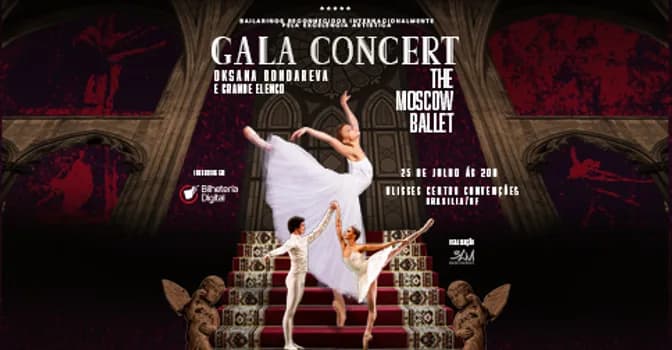 Imagem do GALA CONCERT COM OKSANA BONDAREVA - THE MOSCOW BALLET