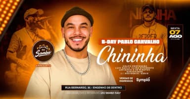Galpão do Samba - Cantor Chininha e convidados. em Rio de Janeiro