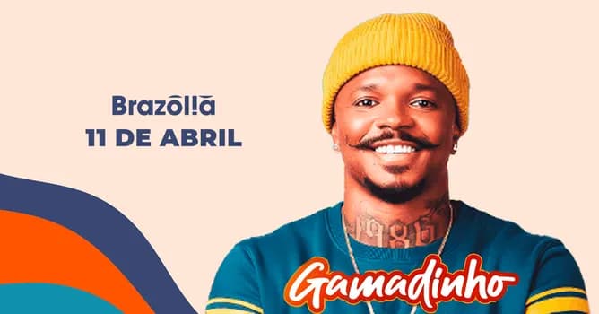 Imagem do Gamadinho | A grande revelação do Pagode no Brazólia - 11 de Abril