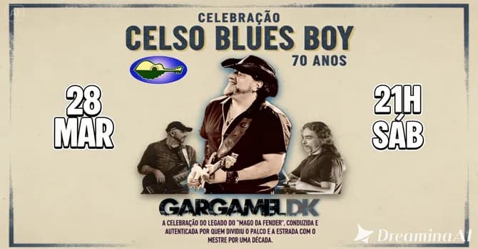 Imagem do GARGAMEL DK CELEBRAÇÃO CELSO BLUES BOY 70 ANOS - NECTAR SOM