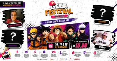 Geek Festival Contagem 2º Edição em Contagem