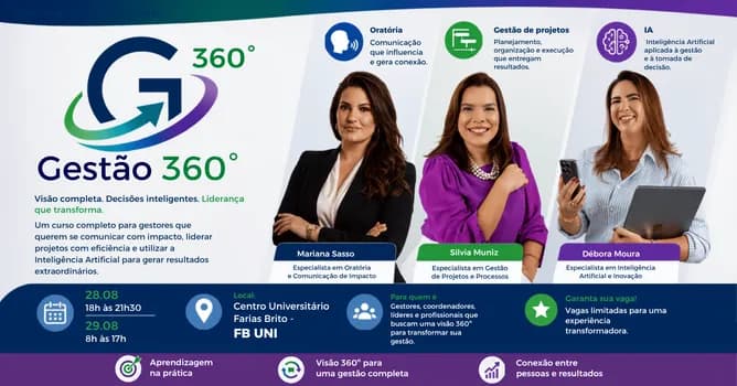 Imagem do Gestão 360°: Comunique, Entregue e Evolua com IA