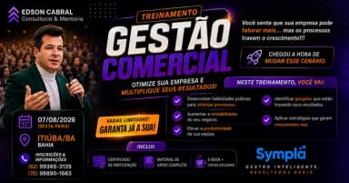 GESTÃO COMERCIAL - SUA EMPRESA EM OUTRO NÍVEL. em Itiúba