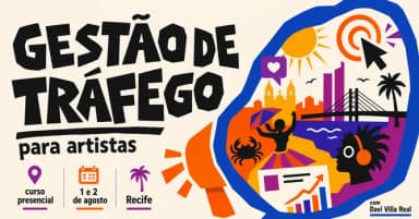 GESTÃO DE TRÁFEGO para ARTISTAS! Com Davi Villa Real em Recife