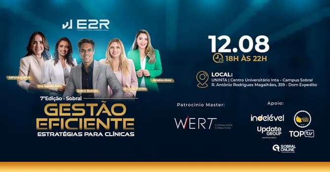 Imagem do Gestão Eficiente Estratégias para Clínicas _ Edição Sobral