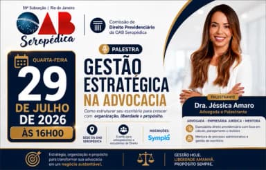 GESTÃO ESTRATÉGICA NA ADVOCACIA em Seropédica