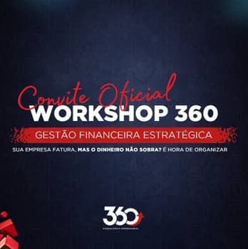 Imagem do Gestão Financeira Estratégica - Workshop 360 - Gratuito
