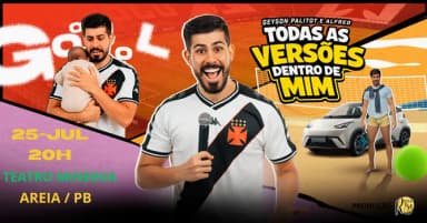 Geyson Palitot e Alfred em : Todas as versões dentro de mim em Areia