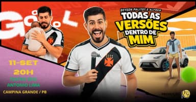 Geyson Palitot e Alfred em : Todas as versões dentro de mim em Campina Grande